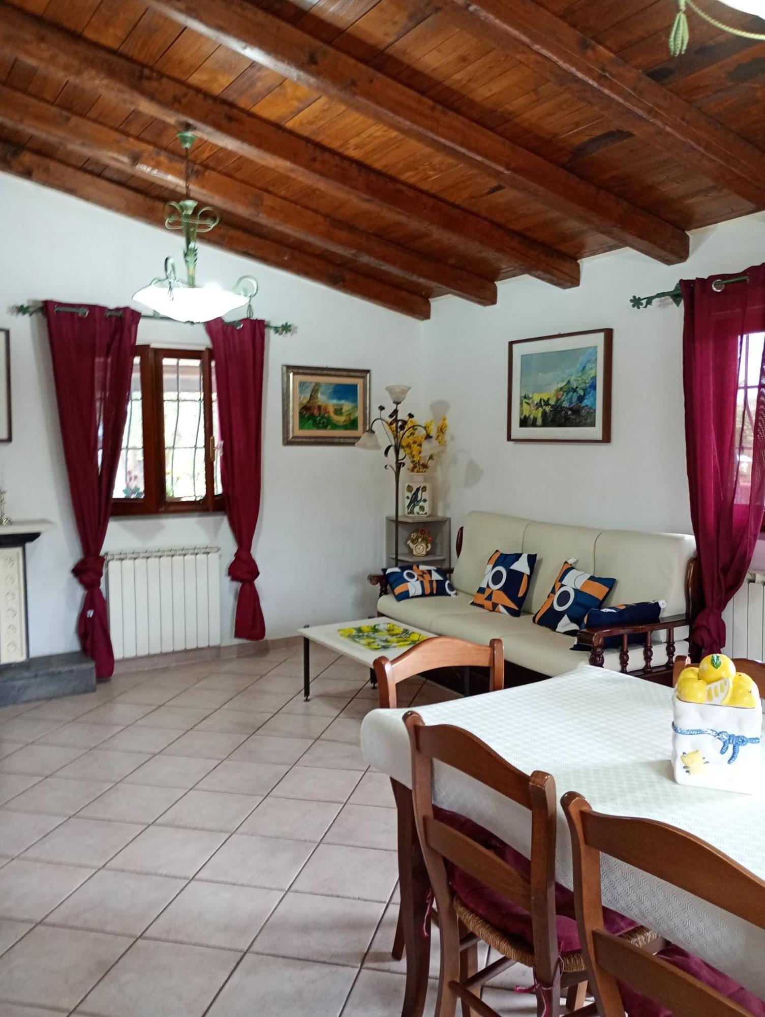 Independent Villa With Private Beach On The Lake Bracciano  Eksteriør billede
